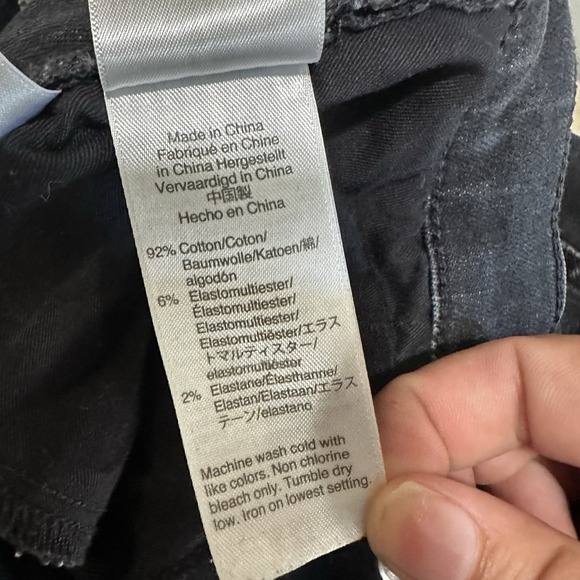 J.Crew Women 9" Mid-rise Vintage Slim-straight Denim Jeans Charcoal Wash Sz 33 - Picture 10 of 12